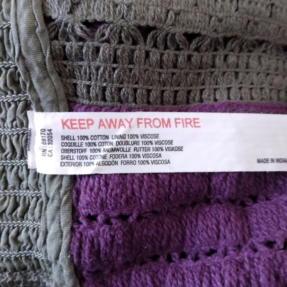 NWT Free People Another Weekend Longline in army combo - Picture 7 of 7